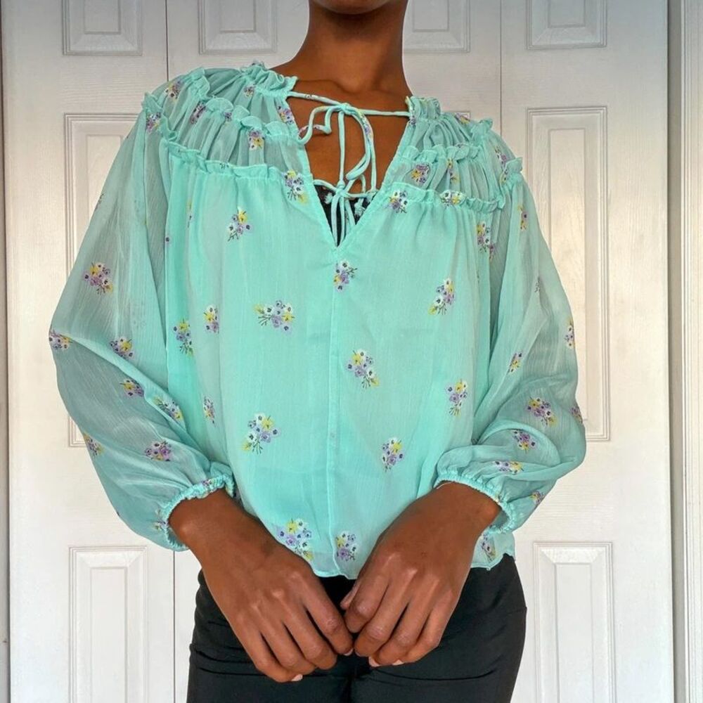 Socialite Floral Blouse | Size S